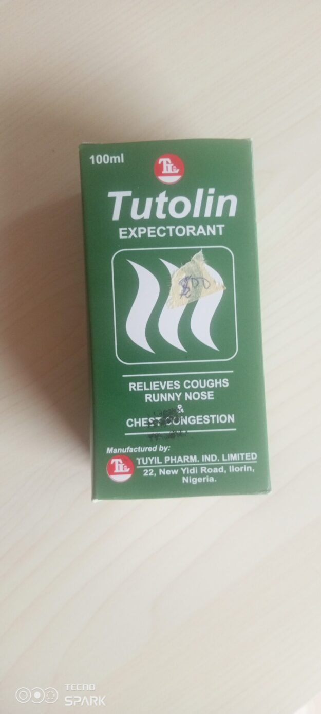 Tutolin cough syrup